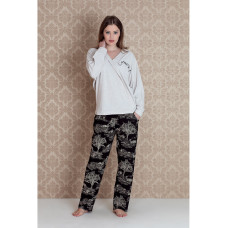 Женский домашний костюм 17318 "Heaven Plus Size Pants", Hays